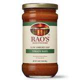 Rao's Made for Home Tomato Basil Soup, 16oz Glass Jar – Thoughtful Gourmet Gift for Foodie Friends