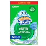 Scrubbing Bubbles Continuous Clean Drop-Ins – Effortless Limescale Control for the Minimalist Homeowner, Blue Tank Tablets