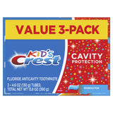 Crest Children's Toothpaste with Fluoristat – ADA-Approved Strawberry Flavor for Nursery & Family Bathrooms