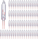 Mudder Mini Incandescent Bulbs 2.5V 100 Pack Clear – Low-Heat Replacement Spares Safe Around Kids and Pets