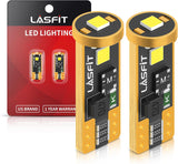 LASFIT 194 LED Bulb for License Plate, Clean 6000K White Modern Look in 5-Minute Install