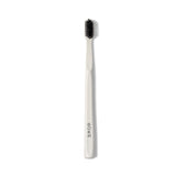 Boka Classic Manual Toothbrush with Extra Soft Activated-Charcoal, Tapered Bristles, Bioplastic Handle that Includes Travel Cap, Dentist-Approved, Color-Coded Family 4-Pack for Kids' Bathroom, Multi Color (Pack of 4)