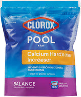 Clorox® Pool&Spa™ Calcium Chloride Increaser for Backyard Pool Deck Maintenance, 4LB Granular Formula for Plaster Pools