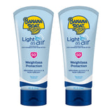 Banana Boat Light As Air Sunscreen SPF 50 Twin Pack – Reef-Friendly, Oxybenzone-Free Sunblock for Safer Outdoor Wear