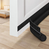 MAXTID Door Draft Stopper 36 Inch Black Adjustable Door Draft Blocker Thoughtful Housewarming Gift for New Home
