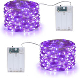Joomer LED Fairy Lights Battery Operated – Child Safe Nursery and Kids Room String Lights with Auto Timer