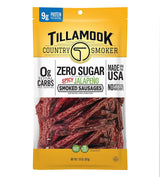 Tillamook Country Smoker Hardwood Smoked Sausage Sticks – Clean Ingredient Snack for Self-Care and Diet Goals, No Sugar Added, 2-Pack