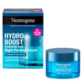 Neutrogena Hydro Boost Night Pressed Serum - Clean Beauty Staple for an Uncluttered Vanity, 1.7 oz