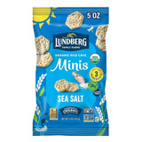 Lundberg Organic Rice Cake Minis – Portable Trail Snack for Hiking, Original Sea Salt Gluten-Free