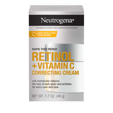 Neutrogena Rapid Tone Repair – Mindful AM and PM Skincare Cream with Retinol, Vitamin C, and Hyaluronic Acid for Smoother, Brighter Skin