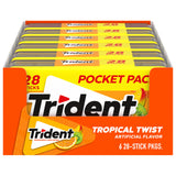 Trident Spearmint Xylitol Gum – Commuter and Travel Essential for Fresh Breath Between Clients