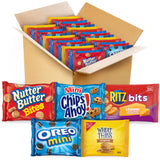 Nabisco Cookie & Cracker Variety Pack – Road Trip Cooler Snacks for Long Drives, 50 Individually Wrapped Mini Packs