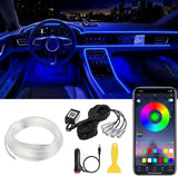 AuroraDrive Premium Interior Car LED Strip Lights APP Control – High-End Ambient Lighting Upgrade for Luxury Vehicle Cabin