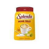 SPLENDA Monk Fruit Plant Based Sweetener – Calorie Conscious Pantry Staple for Self Care Kitchens, 19 oz Jar