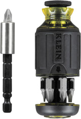 Klein Tools 32308 Stubby Screwdriver – Magnetic Bit Retention Prevents Dropped Hardware in Live Panels