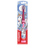Colgate Kids Battery Toothbrush – Extra Soft Bristle Powered Brush Safe for Sensitive Gums and Developing Teeth