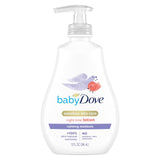 Baby Dove Calming Moisture Baby Lotion – Hypoallergenic and Multi-Doctor-Tested Lotion for Worry-Free Baby Skincare