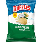 Ruffles Potato Chips – Hostess Gift Snack Basket Addition for Housewarmings, 8oz Bag