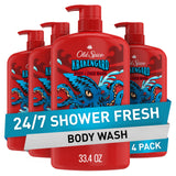Old Spice 3X Defense Body Wash for Men – Aromatherapy Shower Experience with 24/7 Freshness for Self-Care Routine