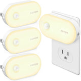 AUVON Dimmable LED Night Light – Warm White Plug in Accent Lighting for Living Room, Bedroom and Cozy Home Ambiance