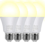 Aukora Motion Activated E26 Bulbs – Portable No Rewire Security Lighting for Camping, Porches and Outdoor Dining Areas