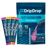 DripDrop Hydration Powder - Office Desk Electrolytes for Focused Workdays, Long Meetings, and Commute Hydration