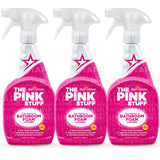Stardrops Pink Stuff Miracle Bathroom Foam Cleaner 750ml – Calming Floral Limescale Remover for Spa-Like Evenings