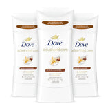 Dove Advanced Care Vanilla & Cocoa Butter Deodorant Stick – Self-Care Nightly Underarm Treatment with Pro-Ceramide Technology, 3 Count
