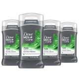 Dove Men+Care Aluminum Free Deodorant 4 Pack – Vitamin E Moisturizing Underarm Care Ritual