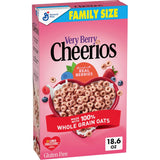 Very Berry Cheerios Gluten Free Family Size Cereal 18.6 oz – Thoughtful Housewarming Gift for New Gluten Free Households