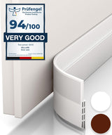 Vellure® Door Sweep Weather Stripping – Portable Garage Entryway Barrier, Trims to Fit Any Exterior Door