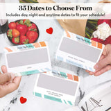 Romantic Scratch Off Date Night Cards – Thoughtful Anniversary Gift for Husband or Wife, Surprise Couple Activity