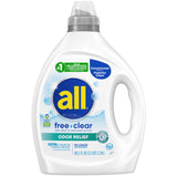 all Laundry Detergent Free Clear for Sensitive Skin – Streamlined Unscented Wash for Intentional, Clutter-Free Laundry Rooms, 90 Loads