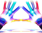 LumenGlow LED Gloves - Flame-Free Light Up Costume Accessory Safe for Kids and Pets with No Heat, No Wax, and No Smoke