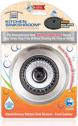 Kitchen SinkShroom 2-Pack Clog-Free Sink Strainer, Thoughtful Wedding Gift for Couples
