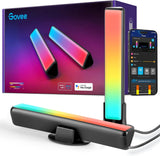Govee Smart LED Light Bars as Birthday Gift for Him, RGBICWW WiFi TV Backlight with Alexa and Music Sync for Gamers
