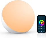 Hifree Smart Table Lamp – Calming Wind Down Light for Bedtime Routine, Schedule Timer Warm Yellow Lamp for Bedroom