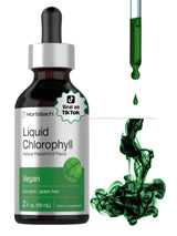 Horbäach Liquid Chlorophyll Drops – Thoughtful Wellness Gift for Her, Vegan Plant-Based Supplement with Peppermint Flavor