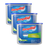 DampRid Fragrance Free Disposable Moisture Absorber 10.5 oz 3 Pack – Calming Bath Dehumidifier for Self-Care Rituals