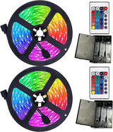 111111 Battery Powered LED Strip Lights – Wireless Minimalist Accent Light for Clean Living Spaces