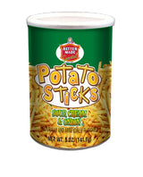Better Made Potato Sticks 5oz Canister - Portable Crunchy Snack for Tailgates, Picnics, and Road Trip Coolers