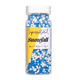 Supernatural Unicorn Tracks Natural Confetti Sprinkles – Dye-Free Cupcake Topping for Kids Birthday Parties, Heart & Star Shapes, 3oz