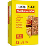 RXBAR Honey Cinnamon Peanut Butter Protein Bars – Pre-Meeting Office Desk Fuel for Busy Professionals, 23.2oz Bulk