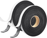 Sound Blocking Foam Strip – Black Weather Seal Tape for Home Offices, Study Corners, and Focus Rooms