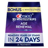 Crest 3D Whitestrips Age Renewal – Hands-Free Whitening Strips for Your Evening Wellness Routine