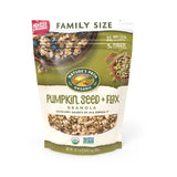 Nature's Path Organic Pumpkin Seed + Flax Granola – Thoughtful Wellness Gift for Health-Conscious Friends, 24.7 oz Pouch