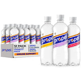 Propel Zero Sugar Electrolyte Water – Sustained Focus Hydration for Busy Professionals and Commute Routines, 16.9 oz 24 Pack
