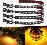 Keiurot 12V LED Light Strip – Family-Friendly Interior Footwell & Cargo Accent, Cool-Touch 4-Pack