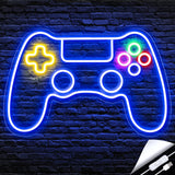 Kavaas Gamer Neon Sign – Flame Free LED Wall Light Safe Around Kids and Pets, Cool Touch Gaming Room Decor