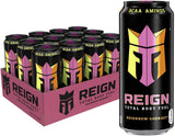 REIGN Total Body Fuel Reignbow Sherbert Sugar Free Energy Drink 12 Pack 16oz Can Gift for Him Stocking Stuffer and Holiday Gym Bag Treat